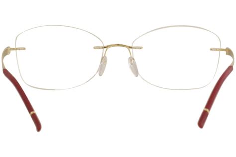 Silhouette Eyeglasses Momentum Chassis Rimless Optical Frame