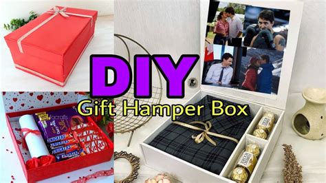 Diy T Box T Hamper Box Hamper Box Diy Birthday T Box 🎁