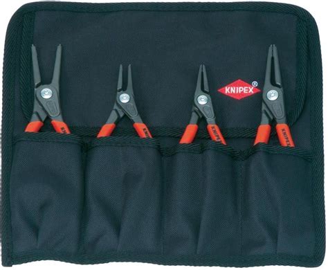 Knipex Szczypce do pierścieni osadczych zestaw 4szt 00 19 57 S3