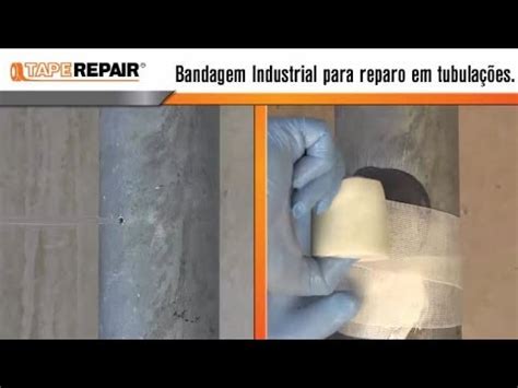 Taperepair Bandagem Para Reparo De Vazamentos Em Tubula Es