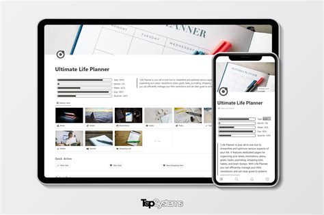 Ultimate Life Planner Notion Template Topsystems Io