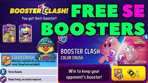 Free Special Edition Boosters On Booster Clash Color Crush Swap Freely