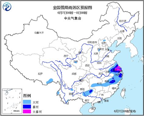 江淮江南有较强降雨 华北东北地区多阵性降雨