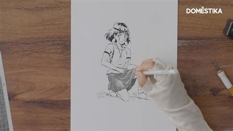 Manga Tutorial How To Draw Princess Mononoke Domestika