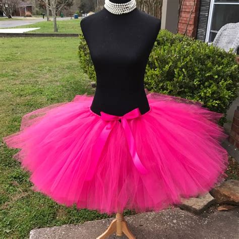 Hot Pink Adult Tutu Etsy