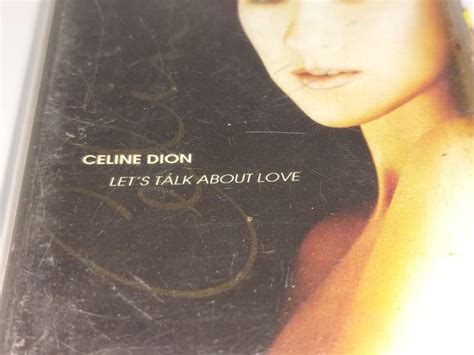 Celine Dion Let S Talk About Love Collectible Cassette Tape Music Album