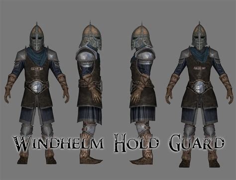 Personal Mashup Armor Windhelm Hold Guard At Skyrim Special Edition