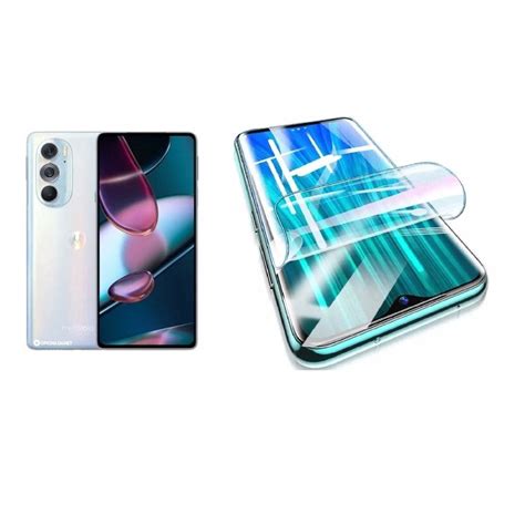 Película De Nano Gel Frontal Flexivel Compatível Motorola Moto Edge 30