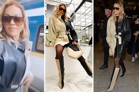 Rita Ora Sends Temperatures Soaring As She Drops Jaws In Naked Illusion Display Daily Star