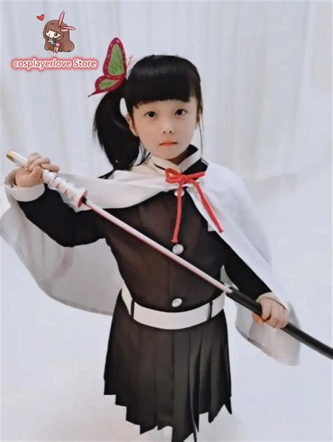 Disfraz de Demon Slayer para niños traje de Cosplay de Kimetsu no