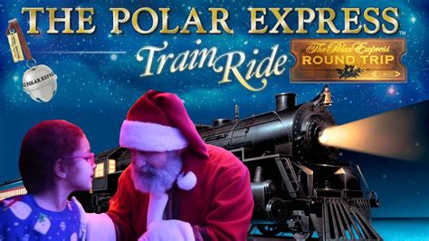 All Aboard The Polar Express Real Polar Express Train Ride Youtube