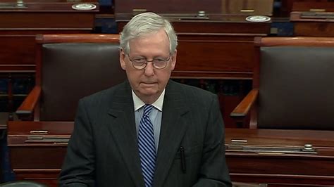 Us Senate Majority Leader Mitch Mcconnell Abandons Trump Ya Libnan