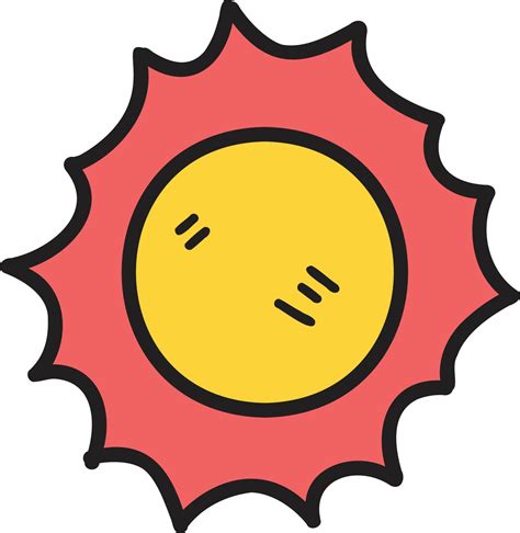 Hand Drawn Cute Sun Illustration 14533044 Vector Art At Vecteezy