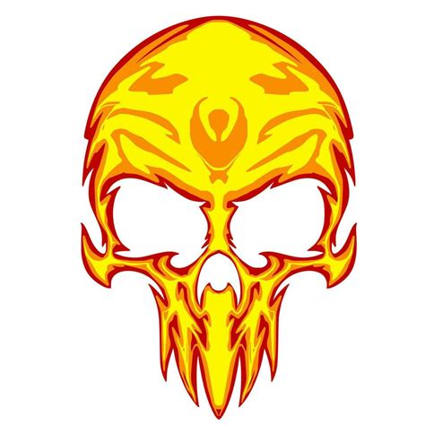 Illustration Skull Head Mascot Logo Art 25264904 Vector Art At Vecteezy