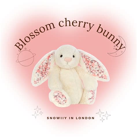 Jellycat Blossom Cherry Bunny 🐰🌸 Shopee Malaysia