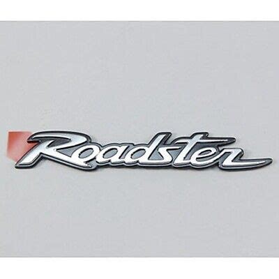 Mazda Genuine Miata Roadster Chrome Emblem Mx Jdm N Ebay