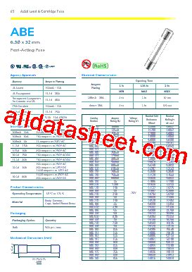 Abe Datasheet Pdf Conquer Electronics Co Ltd