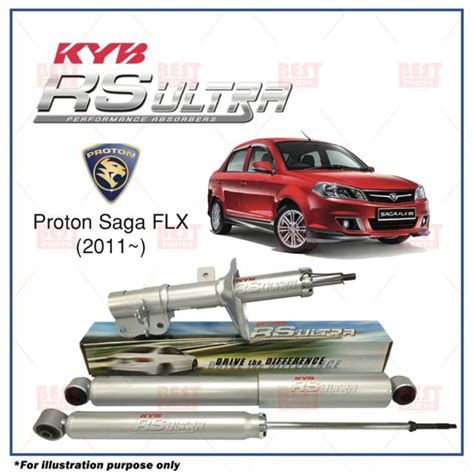 Proton Saga Flx Year Front And Rear Absorber Kayaba Rs Ultra