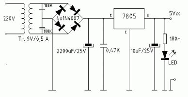 Diagrama Circuito Electronico Fuentes De Alimentacion