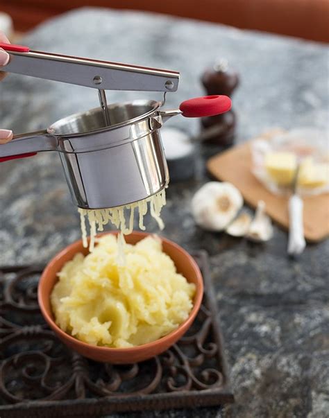 How To Use A Ricer For The Fluffiest Mashed Potatoes You Ve Ever Tasted Fluffy Mashed Potatoes