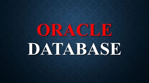 How To Connect Oracle Database With Oracle Ide Youtube