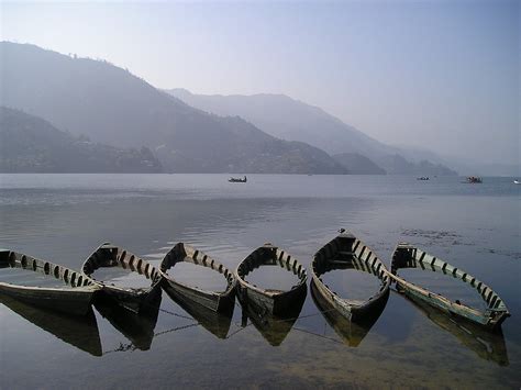 Free photo: Nepal, Boats, Lake, Pokhara - Free Image on Pixabay - 385