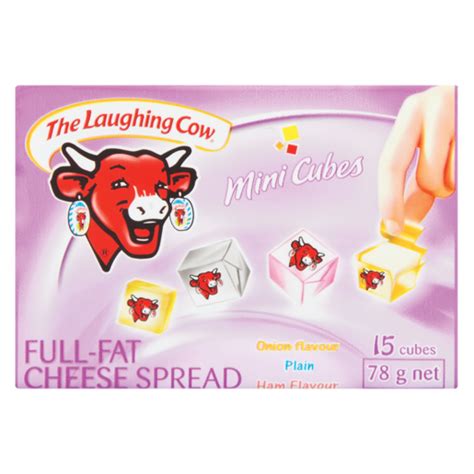 The Laughing Cow Full Fat Violet Mini Cheese Cubes 78g Cheese Snacks