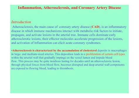 PDF No Slide Title The Structure Of The Atherosclerotic Lesion