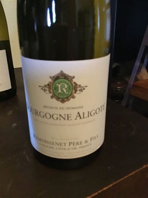 Remoissenet P Re Et Fils Bourgogne Aligot France Burgundy