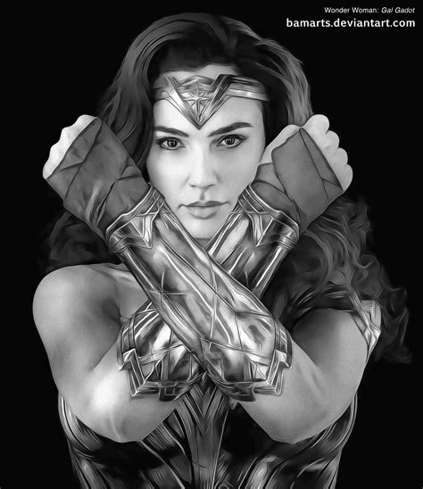 Gal Gadot Wonder Woman By Bamarts On Deviantart