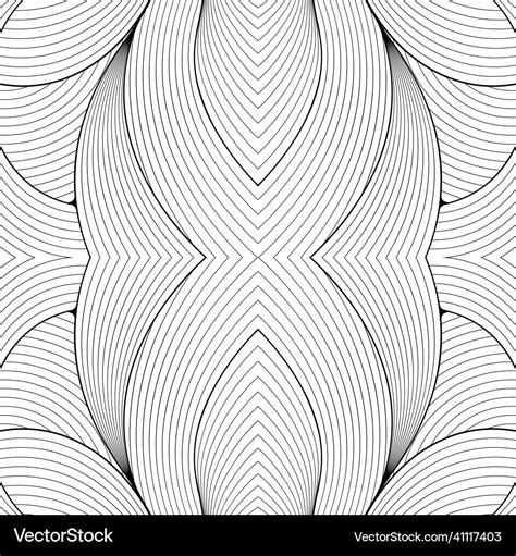 Seamless linear pattern Royalty Free Vector Image