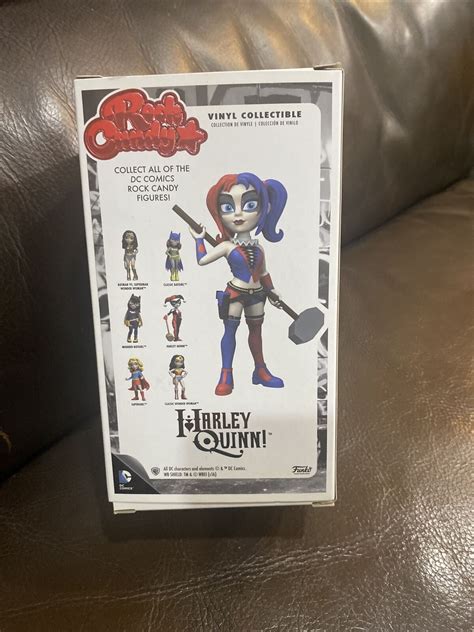 Funko Rock Candy Dc Comics Harley Quinn Red Blue Hot Topic Ht 889698102759 Ebay