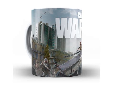 Caneca Call of Duty Xícara 325ml Porcelana Cerâmica Caixa presente