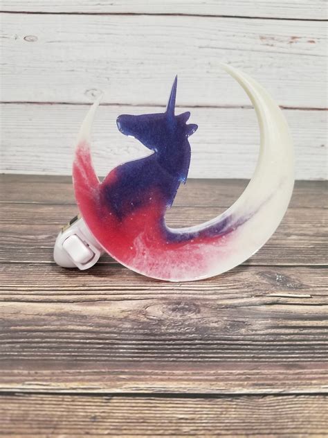 Unicorn Night Light Unicorn Light Night Light Girls Night | Etsy