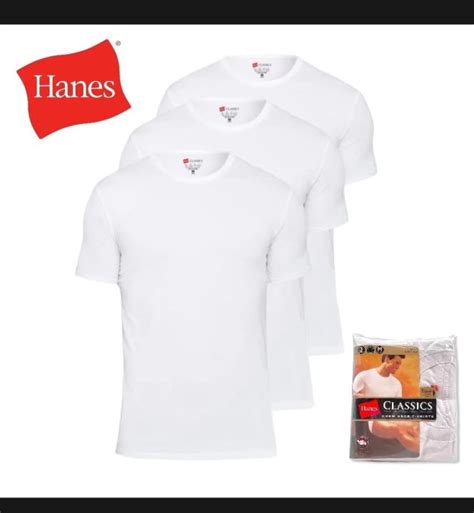 3PCS 1PACK HANES T SHIRT Round Neck 100 Cotton Original UNISEX Lazada PH