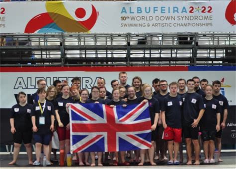 Team Gb On Top Of The World Down Syndrome Swimming Great Britain