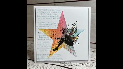 Star Fairy Beautiful Bron A Lavinia Stamps Tutorial By Eileen Godwin