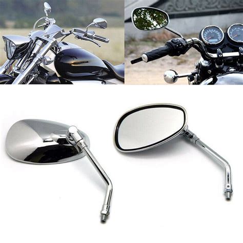 For Suzuki Boulevard S50 S40 M50 M90 C50 Chrome Motorcycle Rearview