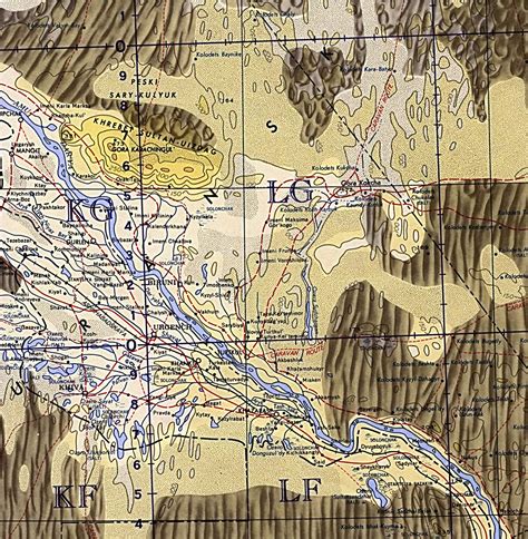 Uzbekistan Maps Perry Castañeda Map Collection Ut Library Online