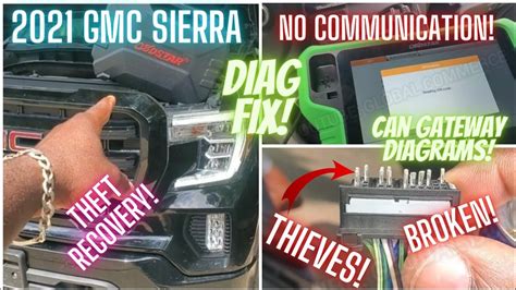 Gmc Sierra Theft Recovery No Response No Crank Unable To Add