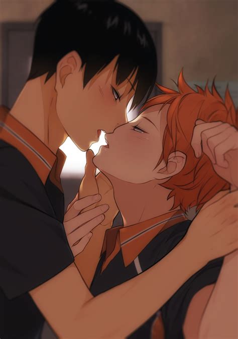 Hinata Shouyou And Kageyama Tobio Haikyuu Drawn By E Runaway