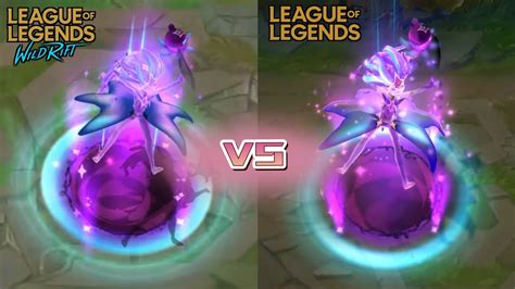 Star Guardian Zoe Wild Rift Vs Star Guardian Zoe Lol Pc Skin