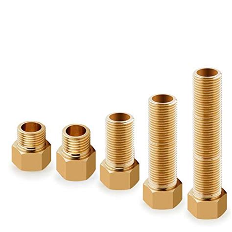 1 2 Bsp Female To Male Thread Brass Socket Pipe Fitting Adapter Coupler Connector