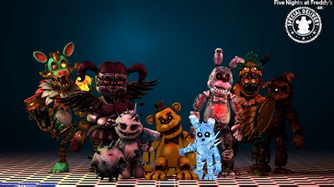 Fnaf Ar Models That Has Been Ripped So Far Part 2 By