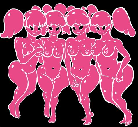 Rule 34 4girls Belly Belly Button Big Breasts Black Background Black Sclera Clones Disney