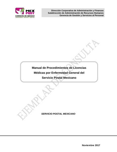 PDF Manual de Procedimientos de Licencias Médicas Manual de