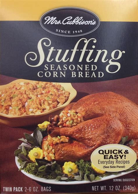 Mrs Cubbison S Stuffing Mix Corn Bread 12 OZ Walmart