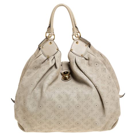 Louis Vuitton Off White Monogram Mahina Leather Xl Bag Louis Vuitton