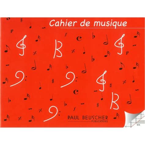 Cahier De Musique Port Es Et Pages D Criture Seyes Eur