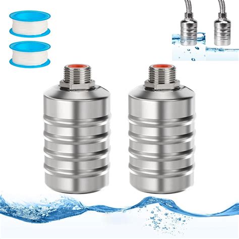 2 Pack Float Valve For Water Tank 304 Stainless Steel Automatic Water Level